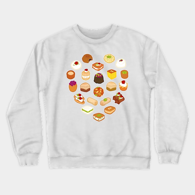 Sweetheart tee, Middle-East version Crewneck Sweatshirt by Cedarseed